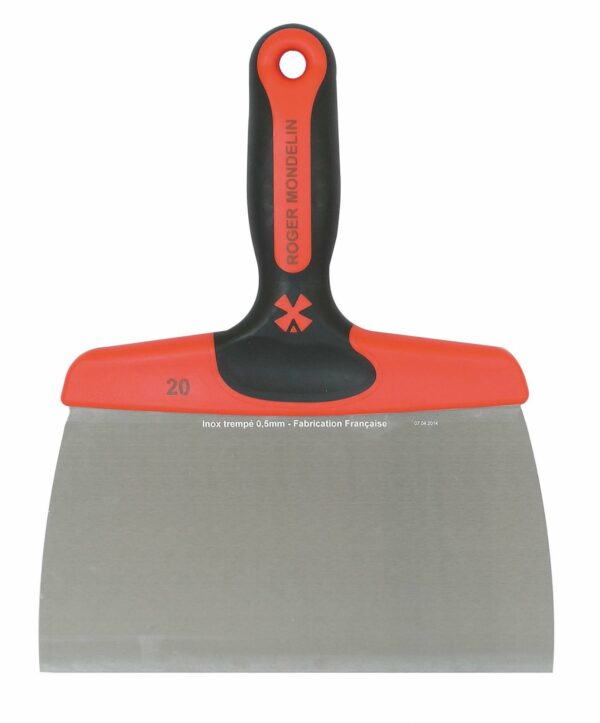 Couteau à enduire lame inox trempé, série premium Largeur 16cm