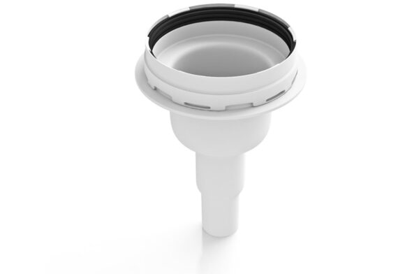 Siphon vertical grille inox pour receveur à carreler Jackoboard Aqua – Image 2