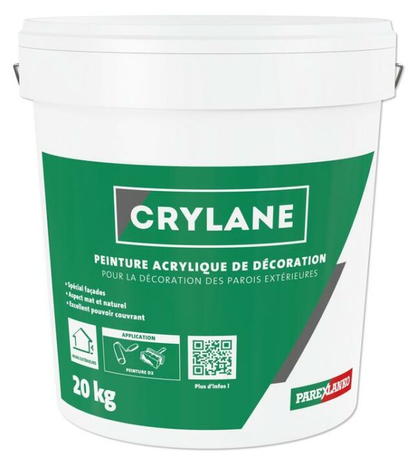 Pot 20kg Peinture crépis CRYLANE