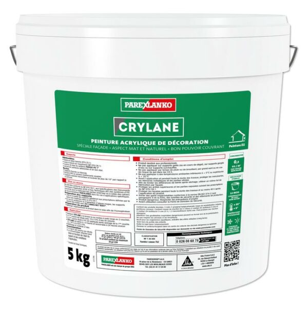 Pot 5kg Peinture crépis CRYLANE