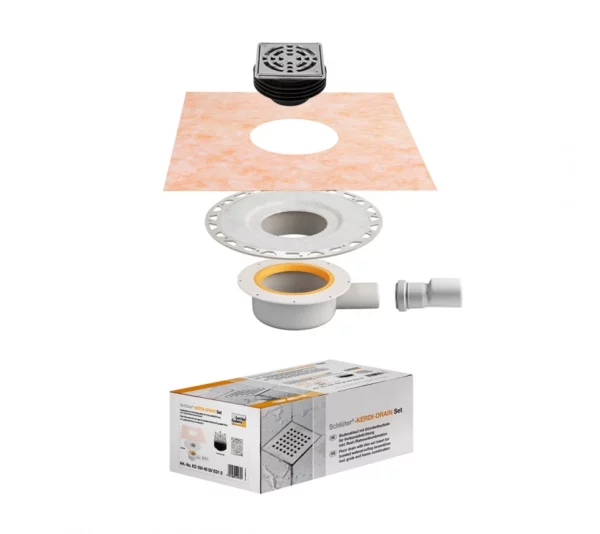 Kit siphon Schlüter-KERDI-DRAIN sortie horizontale