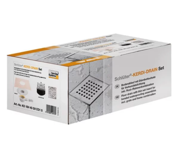 Kit siphon Schlüter-KERDI-DRAIN sortie horizontale – Image 2