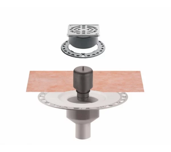 Kit siphon Schlüter-KERDI-DRAIN sortie verticale