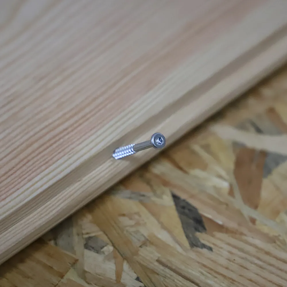 Vis parquet – 3,5×45 – Tête réduite crantee – Torx® – Acier zingué – boîte de 250 pièces 430196 – Image 3