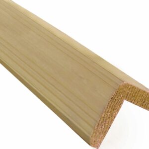 Baguette d'angle Sapin du nord 60x60 Long 3m00