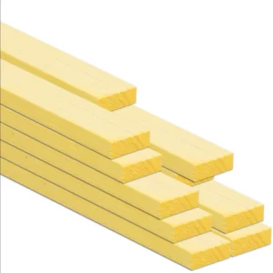 Liteau Sapin 38x27 traité CL2 jaune Long 3m00