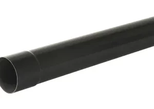 Tuyau descente gouttiere pvc diam 100 noir long 2m00