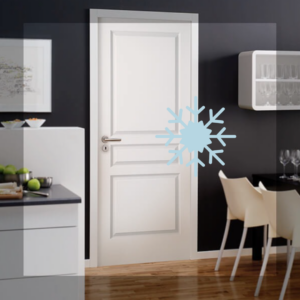 BLOC PORTE 93X204 POSTFORME ISOTHERME GAUCHE