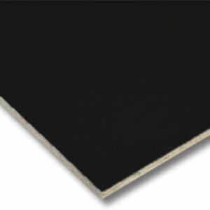 Paquet 8,64 m2 Dalles de faux plafond 60x60 Ep 20mm Color-all Charcoal