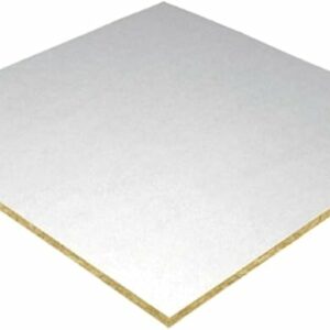 Paquet 8,64 m2 Dalles de faux plafond 60x60 Ep 20mm Pallas blanc