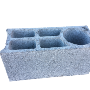 Parpaing d'angle 20 ht 20 Lg 50 creux