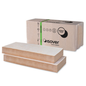 Pqt 11m2 Panneau fibre de bois Isonat Flex 55 Ep 40mm R 1.10 1220X600